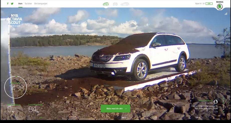 Live streaming Skoda