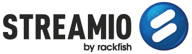 Streamio by Rackfish Logo