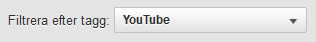filtrera efter tagg