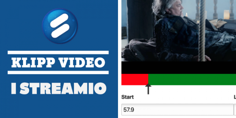 Streamio video clips and trim video