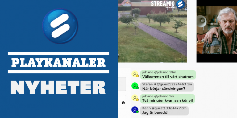 playkanaler chat nyheter