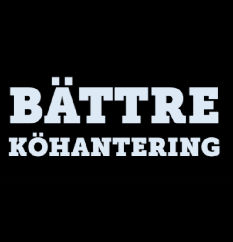 Bättre köhantering