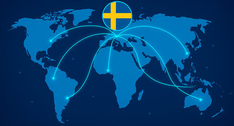 Global delivery, 100% Sweden! 1 global delivery