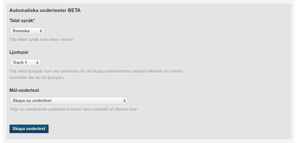 Automatiska undertexter